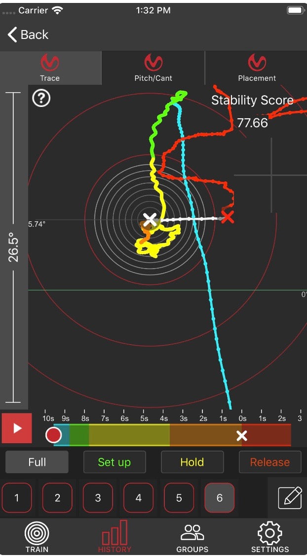 Archery Training Device and App